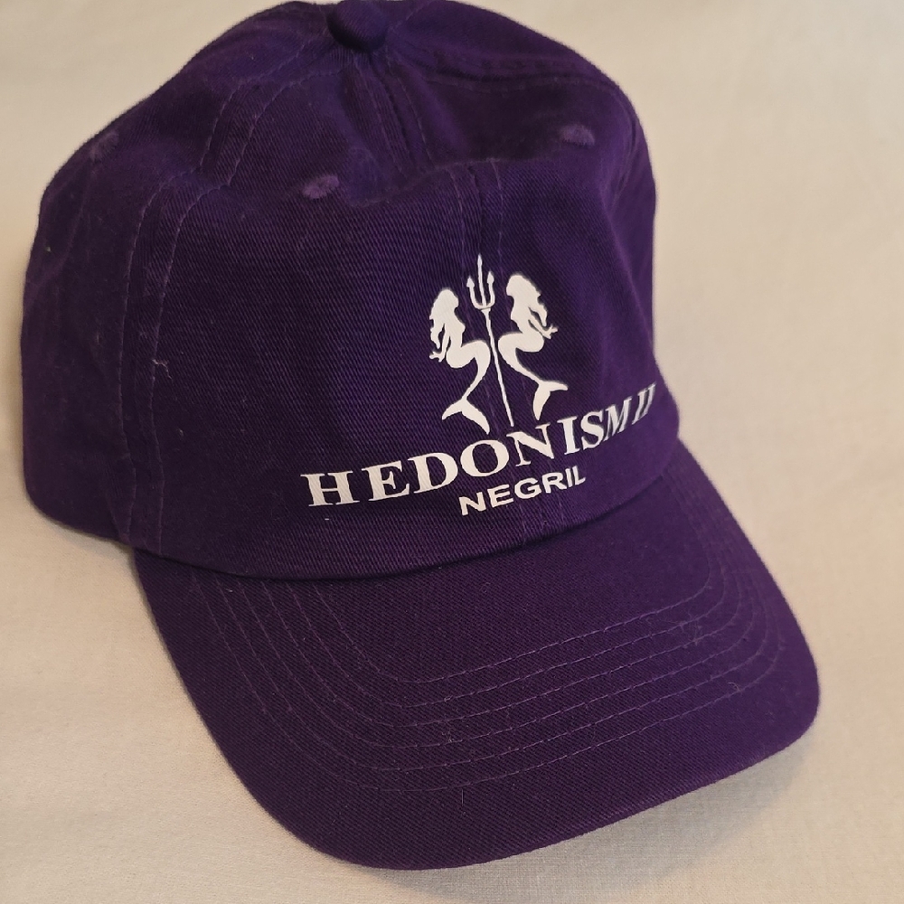 Hedonism II Negril Jamaica Official Hat, Purple, NWT